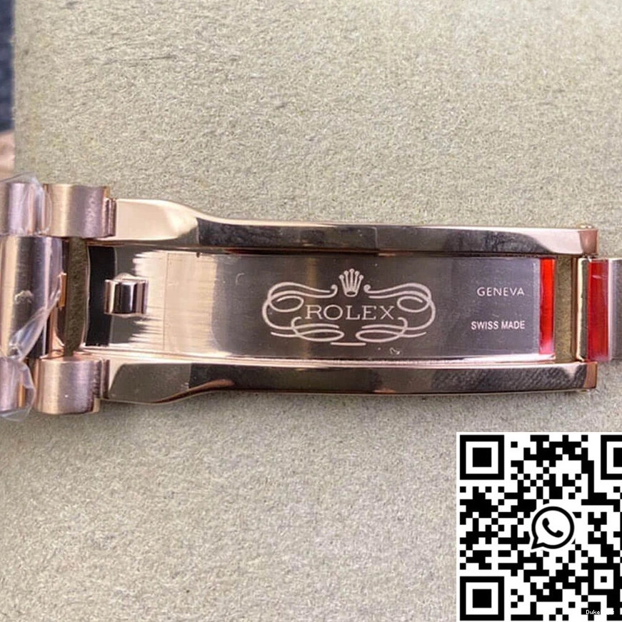 Gold Day 118235 Date EW Rose Factory Rolex 0811